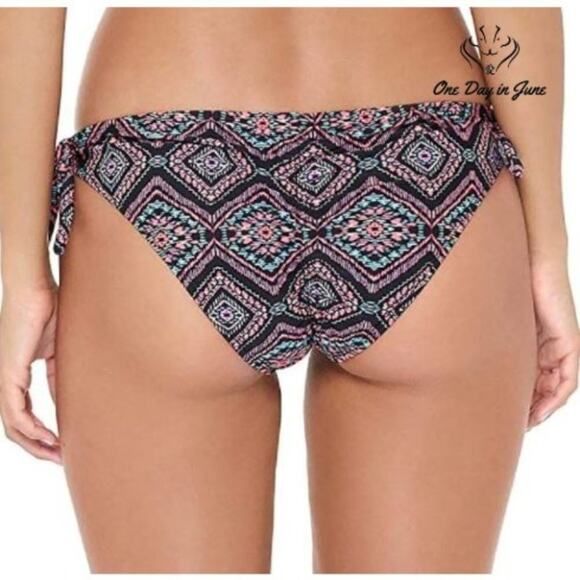 Hot Water Juniors Cheeky Bikini Bottom Swimsuit Size S - Picture 2 of 4